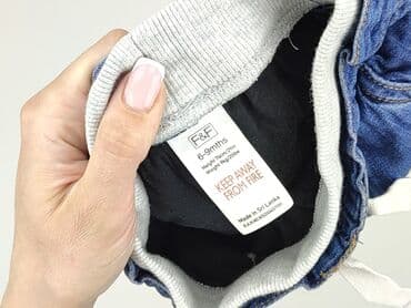 only play curve spodnie: Denim pants, F&F, 6-9 months, condition - Very good — 5