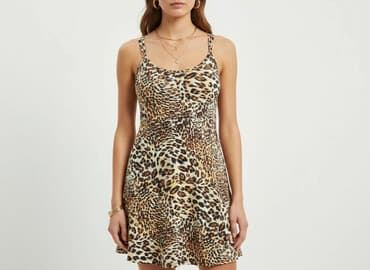 sukienka w panterkę, mohito: Brave Soul, Sukienka damska, rozmiar L — 6