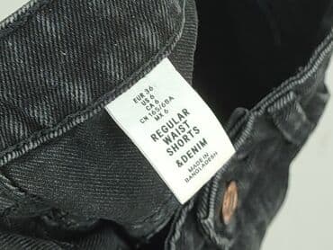 hm krótkie spodenki czarne: H&M, Szorty damskie, rozmiar S — 4