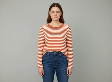 koszulki z długim rękawem damskie hollister co: H&M, Women`s T-shirt, size XL — 1