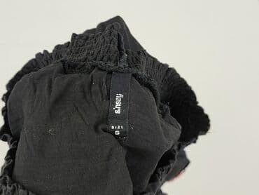 czarne bluzki z haftem: Sinsay, Bluzka damska, rozmiar S — 4