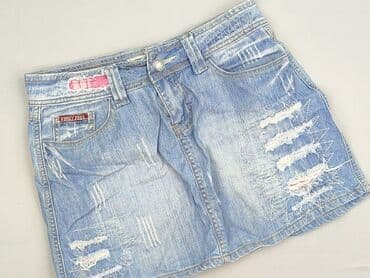 spodenko spódniczka jeans: First, Spódnica damska, rozmiar L — 1