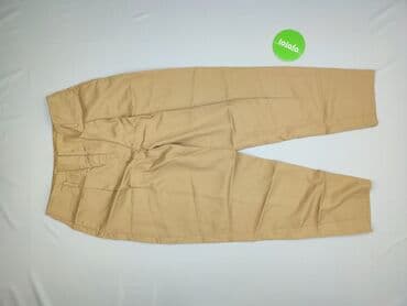 spodnie woskowane brązowe reserved: Reserved, Material trousers for women, size XL (EU 42) — 2
