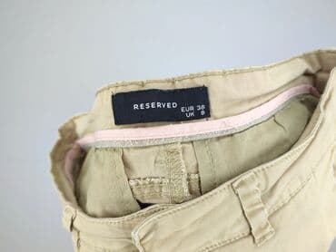 chinosy damskie reserved: Reserved, Spodnie materiałowe damskie, rozmiar S — 4