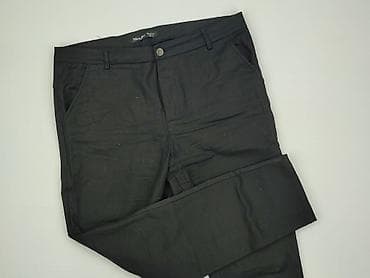 dżinsy stretch: Spodnie materiałowe damskie, rozmiar 3XL — 1