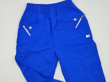 Material trousers for women, size S