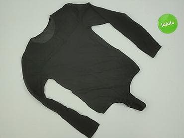 czarne bluzki basic: Pieces, Body damskie, rozmiar S — 4