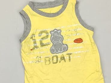koszulki dla dzieci z napisami: T-shirt, 9-12 months, condition - Good — 1