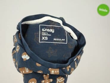 czerwona koszula sinsay: Sinsay, Футболка для чоловіків, розмір XS — 4