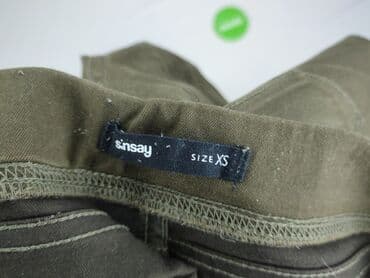 spodnie cargo damskie sinsay: Sinsay, Spodnie materiałowe damskie, rozmiar XS — 4