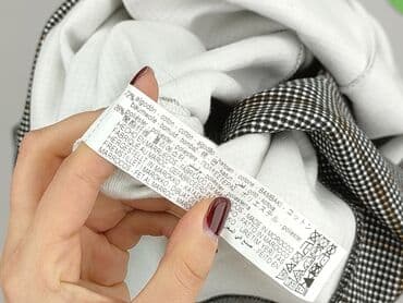 marynarka w kratę damska zara: Zara, Płaszcz damski, rozmiar S — 5