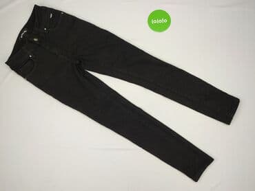 czarne spodnie damskie stradivarius: Джинси жіночі, розмір XS — 2