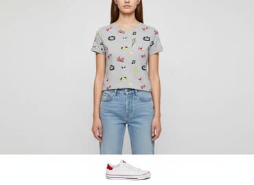 t shirty donald duck: House, T-shirt damski, rozmiar XS — 1