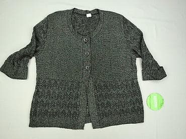 sweter golf damski: Kardigan damski, rozmiar 3XL — 2