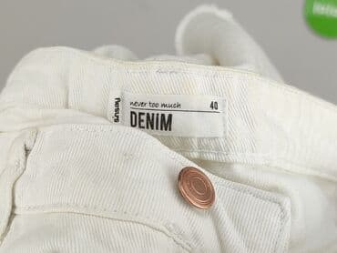 spodnie woskowane białe: Shorts for men, size L — 4