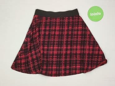 czerwona sukienka w krate: Blind Date, Spódnica damska, S — 3