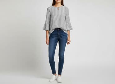 mohito marynarka niebieska: Vila, Bluzka damska, rozmiar M — 7