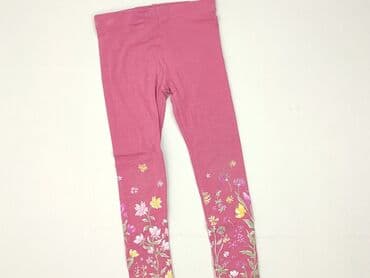 reserved woskowane spodnie: Leggings for kids, Little kids, 4-5 years, 104/110, condition - Perfect — 1