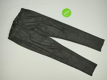 Spodnie: ANNA, Legginsy Ze skóry ekologicznej damskie, rozmiar M — 2