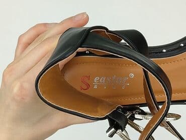 buty wiązane na kostce ccc: Seastar, Sandały damskie, rozmiar 38 — 8