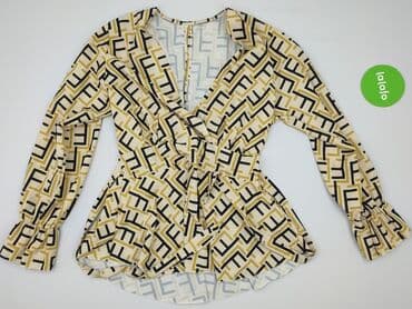 żółte bluzki z krótkim rękawem: Styled In Italy, Bluzka damska, rozmiar S — 2