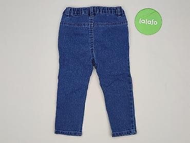 biala koszula mango: Spodnie jeansowe, So cute, 12-18 miesięcy, stan - Idealny — 3