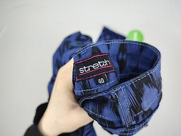 jeans f: Spodnie materiałowe damskie, rozmiar M — 4