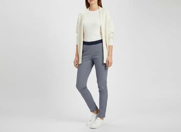 deichmann kapcie z futerkiem: Esmara, Spodnie materiałowe damskie, rozmiar XS — 7