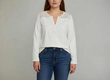 bluzki wizytowa plus size: Bluzka damska, 2XL — 7