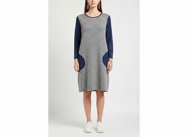 reserved sukienka denim: Sukienka damska, rozmiar S — 6