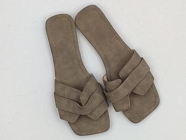 botki na platformie deichmann: Klapki damskie, rozmiar 40 — 1