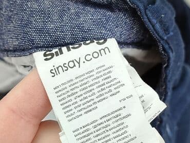 sinsay woskowane spodnie: Sinsay, Chinosy dla mężczyzn, rozmiar M — 5