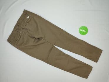 spodnie zara len: Zara, Spodnie materiałowe damskie, rozmiar XL — 3