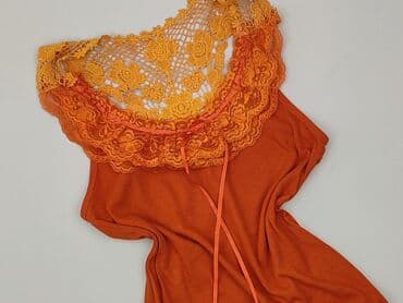 sukienki pomarańczowa na wesele: T-shirt damski, rozmiar S — 1