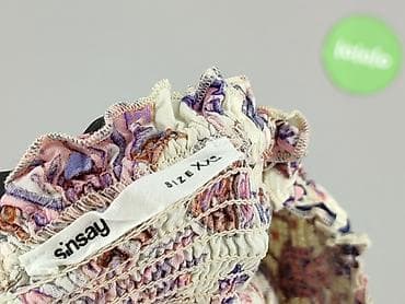 jasne sandaly: Sinsay, Szorty damskie, rozmiar 2XS — 5