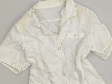 biała koszula z kołnierzykiem damska: Сорочка жіноча, розмір S — 2