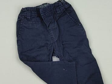spodnie piżamowe hm: Denim pants, 3-6 months, condition - Very good — 1