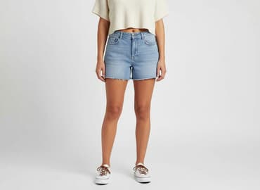 customowe jeansy: Solid, Szorty damskie, rozmiar XL — 8