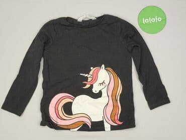 koszulka an appendage: Blouse, H&M, 5-6 years, 110-116 cm, condition - Very good — 2