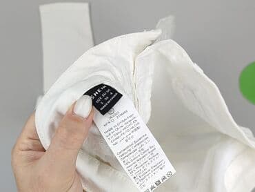 biale szerokie jeansy: Shein, Jeansy damskie, rozmiar S — 4