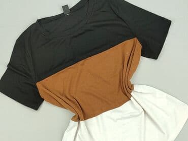 koszulka polo w paski damska: Shein, T-shirt damski, M — 1