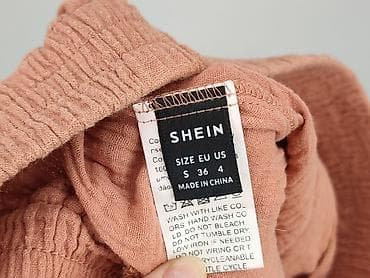 pumpy spodnie: Shein, Spodnie materiałowe damskie, rozmiar S — 5