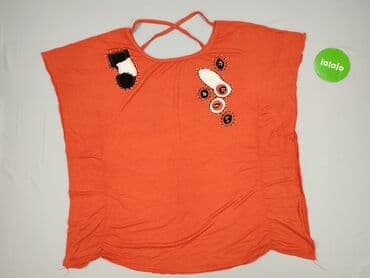 bluzki damskie pomarańczowa: Bluzka damska, rozmiar 8XL — 2