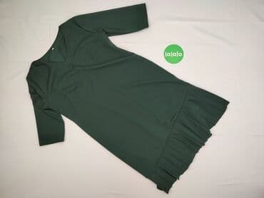 reserved sukienka butelkowa zieleń: Sukienka damska, rozmiar XL — 2