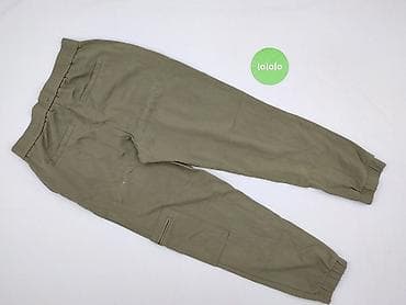 spodnie cargo dresowe: ONLY, Spodnie materiałowe damskie, rozmiar M — 4