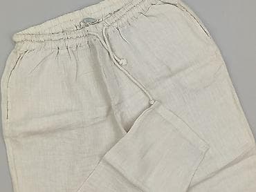 Lniane spodnie damskie – Made in Italy - Materiał: 100% len (lekki