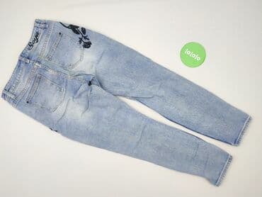 jeansy z haftami: Jeansy damskie, rozmiar XS — 4