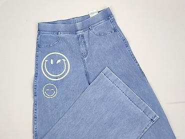 Spodnie jeansowe, H&M, 13 lat, 158, stan - Idealny