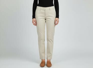 szorty chinos: Spodnie materiałowe damskie, rozmiar S — 7