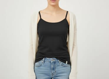 bluzki prazkowane: T-shirt damski, rozmiar S — 5